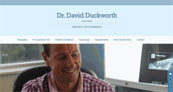 Desktop Screenshot of drdavidduckworth.com.au